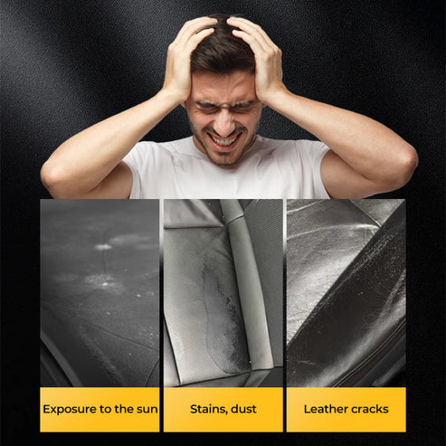 🥳2026 HOT SALE🥳💞50K+ SOLD!🏠🛡️ 50% OFF! All-in-One Leather Care Set – Clean, condition & protect. Erases stains, restores natural glow. Ideal for car interiors & furniture. 🚗🕊️