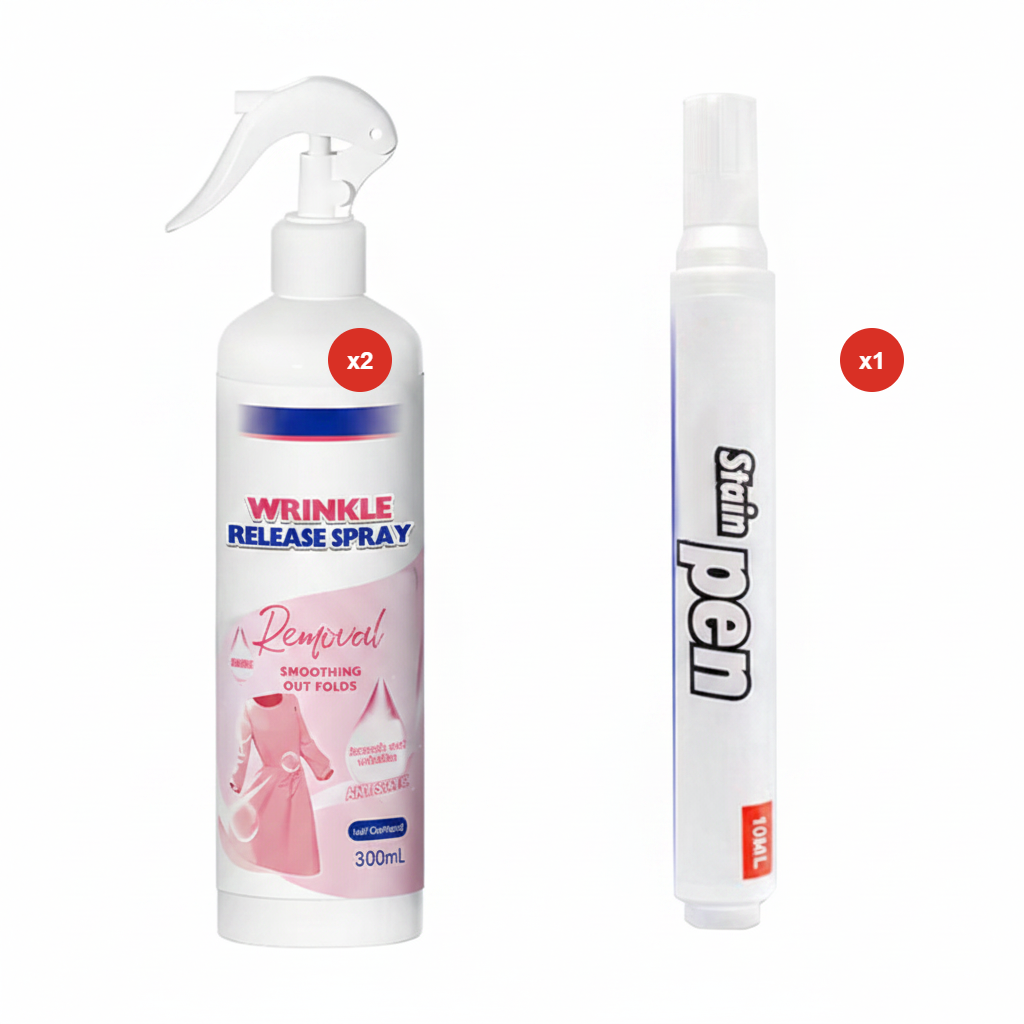 🥳2026 HOT SALE🥳💞50K+ SOLD!👔❤️‍🔥 50% OFF! Multi‑Functional Wrinkle Release Spray – Sprays away creases in minutes. Removes odours, gentle on fabrics. No ironing needed! A travel must‑have. 👕✨