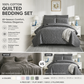 🥳2026 HOT SALE🥳💞50K+ SOLD! 🛏️✨ 50% OFF! 100% Cotton Bedding 4-Piece Set – embossed floral pattern, breathable & certified safe. Duvet cover, sheet & 2 pillowcases. Cosy all year round! 🛡️💚