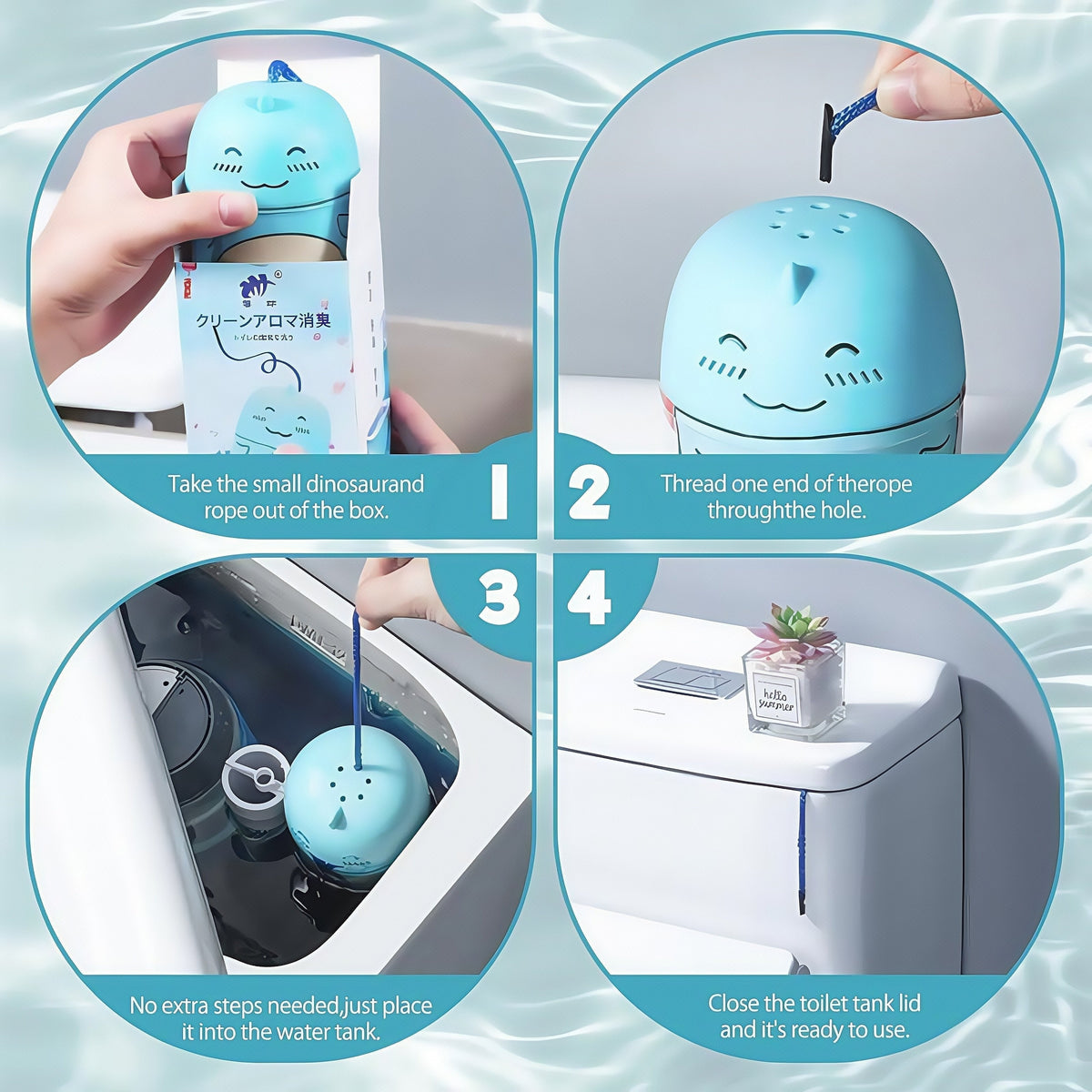 🥳2026 HOT SALE🥳💞50K+ SOLD! 🚽✨ Magic Toilet Cleaner – just drop in the tank, cleans & deodorises for 60 days. No scrubbing, no bending! Fresh toilet every flush – effortless! 💪✅