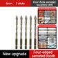 🥳2026 HOT SALE🥳💞50K+ SOLD!⚙️🌀 50% OFF! 4-Flute Serrated Drill Bit Kit – Eccentric tip, high-strength alloy. Fast drilling, long life. Your workshop upgrade. 🏠🕊️