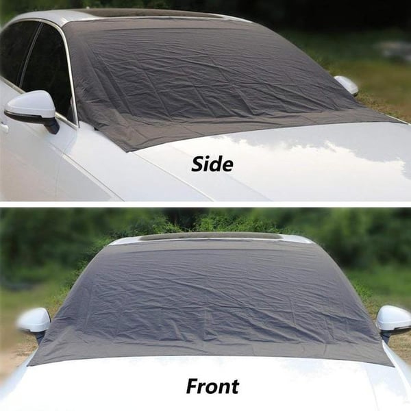 🥳2026 HOT SALE🥳💞50K+ SOLD! 🚗❄️ 50% OFF! Magnetic Car Windshield Cover – 4-layer waterproof, snow & sun shield with reflective strips. All-season protection, no more scraping! 🛡️✅