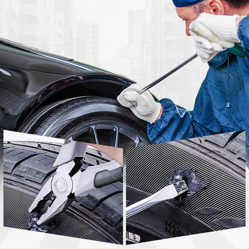 🥳2026 HOT SALE🥳💞50K+ SOLD! ✨🔧 BUY 1 GET 1 FREE! Weather‑Resistant Waterproof Flexible Tire Repair Adhesive – Strong bond, flexible & durable. For cars, bikes & more – reliable in rain or heat! 🚗💪