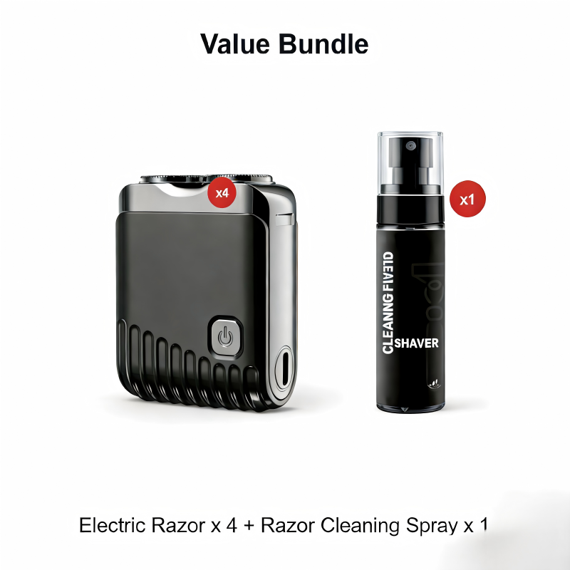 🥳2026 HOT SALE🥳💞50K+ SOLD!💥⚡🧔 1-Minute Quick Fix, No Stubble Left Behind |  The Mighty Mini “Powerhouse”! Mini Wet & Dry Shaver Half Price✈️🎒