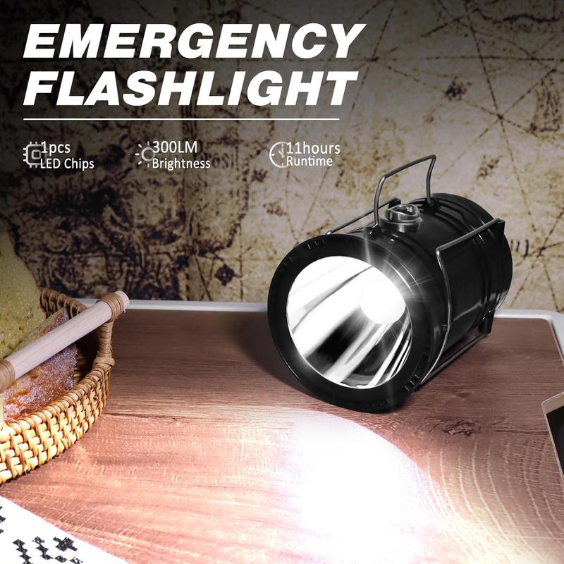 🥳2026 HOT SALE🥳💞50K+ SOLD!🏕️🔆 50% OFF! Solar Camping Lantern – Rechargeable LED, magnetic base & foldable hook. Perfect for power cuts, hiking & emergencies. Light up anywhere! 🪄✨