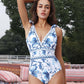 🥳2026 HOT SALE🥳💞50K+ SOLD!👵🌊Limited time clearance price - V-Neck Lace Up One Piece Swimsuit with Skirt – Feel confident at the beach! Built-in skirt offers gentle coverage. Lace-up neck, adjustable fit. Quick-dry fabric, comfy all day. 🏖️🌸