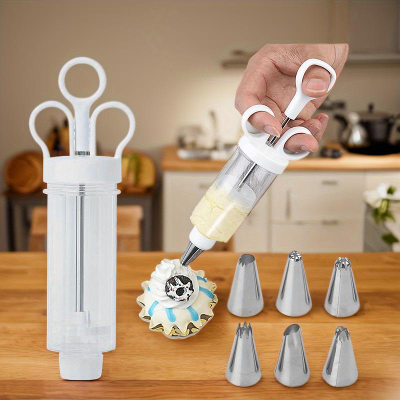 🥳2026 HOT SALE🥳💞50K+ SOLD! 🧁✨ LAST DAY – £9.99! Complete Frosting Piping Kit – 18 stainless steel tips & nozzles, cake injector included. Decorate inside & out – perfect for cupcakes, donuts & deviled eggs! 🎨🛠️