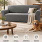🥳2026 HOT SALE🥳💞50K+ SOLD! 🛋️✨ 50% OFF! Jacquard Sofa Cover – high-stretch fit, anti-slip straps & foam rods. Pet-friendly, breathable & machine washable. Refresh your sofa! 🛡️✅