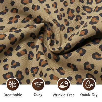 🥳2026 HOT SALE🥳💞50K+ SOLD!🦁👵50% OFF! Hooded Leopard Pullover – Perfect for chilly British days! Cosy hood keeps wind out, pocket warms hands. Soft, lightweight & easy to wear. 🍂☕
