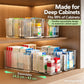 🥳2026 HOT SALE🥳💞50K+ SOLD! 💊🗄️ 50% OFF! Transparent Extendable Storage Organiser – adjustable 24.5–43cm, clear PET walls let you see every item at a glance. Perfect for medicines, supplements & toiletries – no more rummaging! 🏠✨