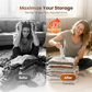 🥳2026 HOT SALE🥳💞50K+ SOLD!👵🧳 50% OFF! Cordless Vacuum Storage Set – 15 bags, 140L/min pump. Shrinks clothes, saves space. Waterproof & reusable. Holiday essential. 🎒⚡