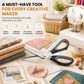 🥳2026 HOT SALE🥳💞50K+ SOLD! ✂️🧵 50% OFF! DIY Serrated Sewing Scissors – Ultra-sharp stainless steel, cuts cleanly to the tip. Ideal for fabric, leather & paper – perfect zigzag edges every time! 🎨✅