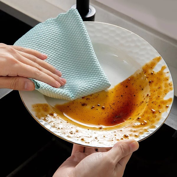 🔥Streak-Free Miracle Cleaning Cloths - Reusable【5 Pieces】