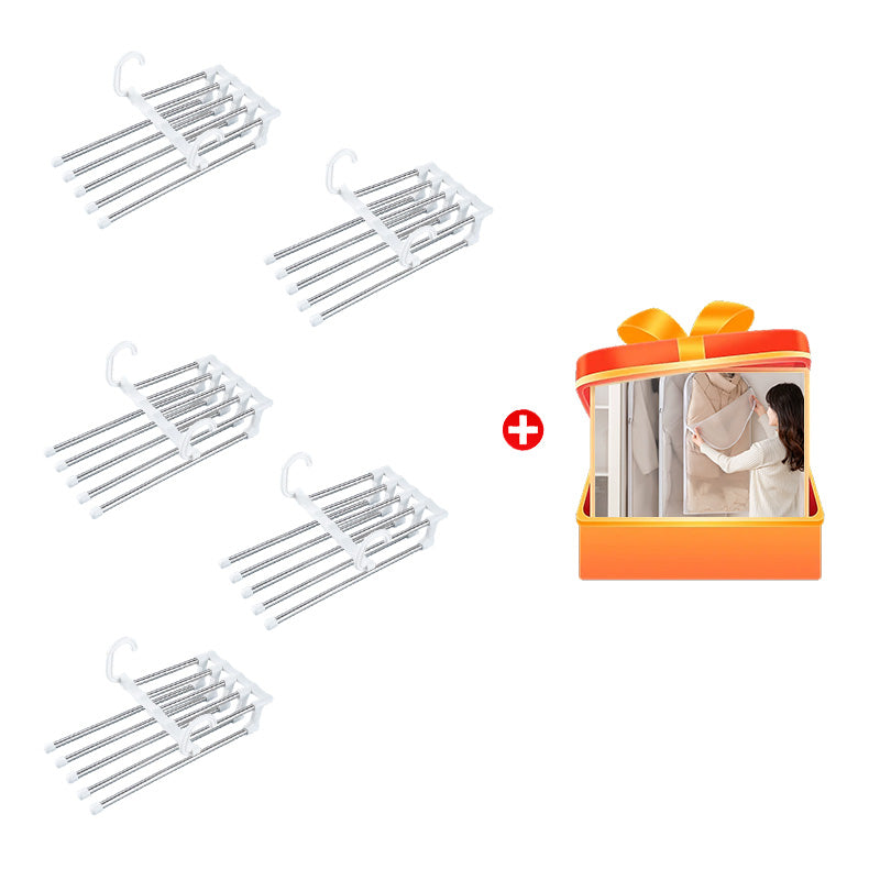 👖 BUY 2 GET 1 FREE! 🗄️ Household Multifunctional Telescopic Pants Storage Rack – Space-Saving, Adjustable Layers & Easy Assembly 🏠✨