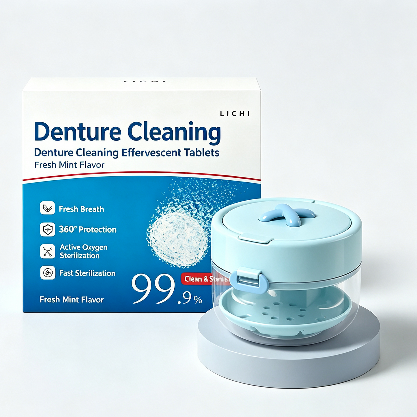 🥳2026 HOT SALE🥳💞50K+ SOLD! 🦷✨ 50% OFF! All-in-One Retainer Storage Case – Cleans, stores & holds tools – soaking bath, mirror & brush included. Leak-proof seal, compact design – keep your retainer safe anywhere! 🧼💪