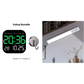 🥳2026 HOT SALE🥳💞50K+ SOLD!💥🕰️🛏️ 50% OFF! Home & Office Digital Clock – Gentle wake-up, no startling alarms! Adjustable brightness, quiet at night. Shows temperature too. A reliable companion for your daily routine. 🌙✨