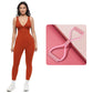 🥳2026 HOT SALE🥳💞50K+ SOLD!🌸🦋50% OFF High-Stretch V-Neck Jumpsuit – All-day ease for fitness & beyond. Breathable, flexible & effortlessly chic. Your go-to for movement. 🧘‍♀️💫