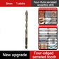 🥳2026 HOT SALE🥳💞50K+ SOLD!⚙️🌀 50% OFF! 4-Flute Serrated Drill Bit Kit – Eccentric tip, high-strength alloy. Fast drilling, long life. Your workshop upgrade. 🏠🕊️