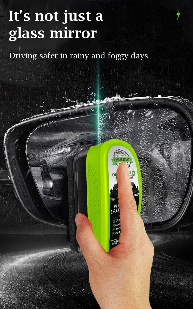 🥳2026 HOT SALE🥳💞50K+ SOLD!🚗✨ BUY 2 GET 1 FREE! Car Oil Film Removal Brush – No more wiper blur! Removes stubborn road grime & oily film. DIY clean windscreen – save on costly auto detailing! 🧼💨