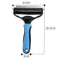 🥳2026 HOT SALE🥳💞50K+ SOLD!🔥💖 50% OFF! Gentle Deshedding Brush for Dogs & Cats – Sharp inner blades cut tangles, rounded tips protect skin. Ergonomic grip, easy to clean. Love the brush, hate the shedding. 🐈🌸