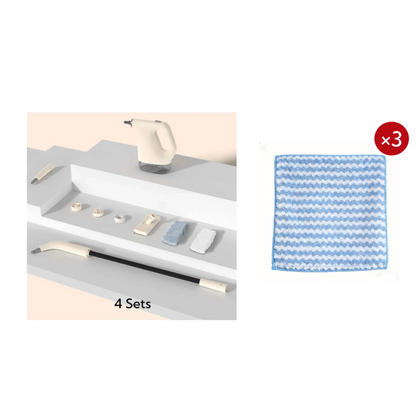 🥳2026 HOT SALE🥳💞50K+ SOLD!🚿🏠50% OFF! Chemical-Free Power Cleaning. Our handheld steam cleaner with attachments sanitises & lifts dirt from floors to fabrics with pure, hot vapour. 🌿🔥