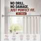 🥳2026 HOT SALE🥳💞50K+ SOLD!🔧✨ 50% OFF! Adjustable No‑Drill Tension Rod – Damage‑free install, no tools needed. Strong spring tension & non‑slip rubber ends – holds curtains, clothes & more! 🏠💪