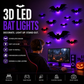 🥳2026 HOT SALE🥳💞50K+ SOLD! 🧛‍♀️🖤 50% OFF! Halloween Bat Wall Stickers – No adhesive needed, peel & stick. Remove without residue – perfect for doors, windows & walls! 🪟✅