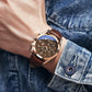 🥳2026 HOT SALE🥳💞50K+ SOLD!⌚💼 50% OFF! OLEVS Chronograph Watch – Triple‑eye, six‑hand. Genuine leather, casual elegance. Precise & reliable. 🕰️✨