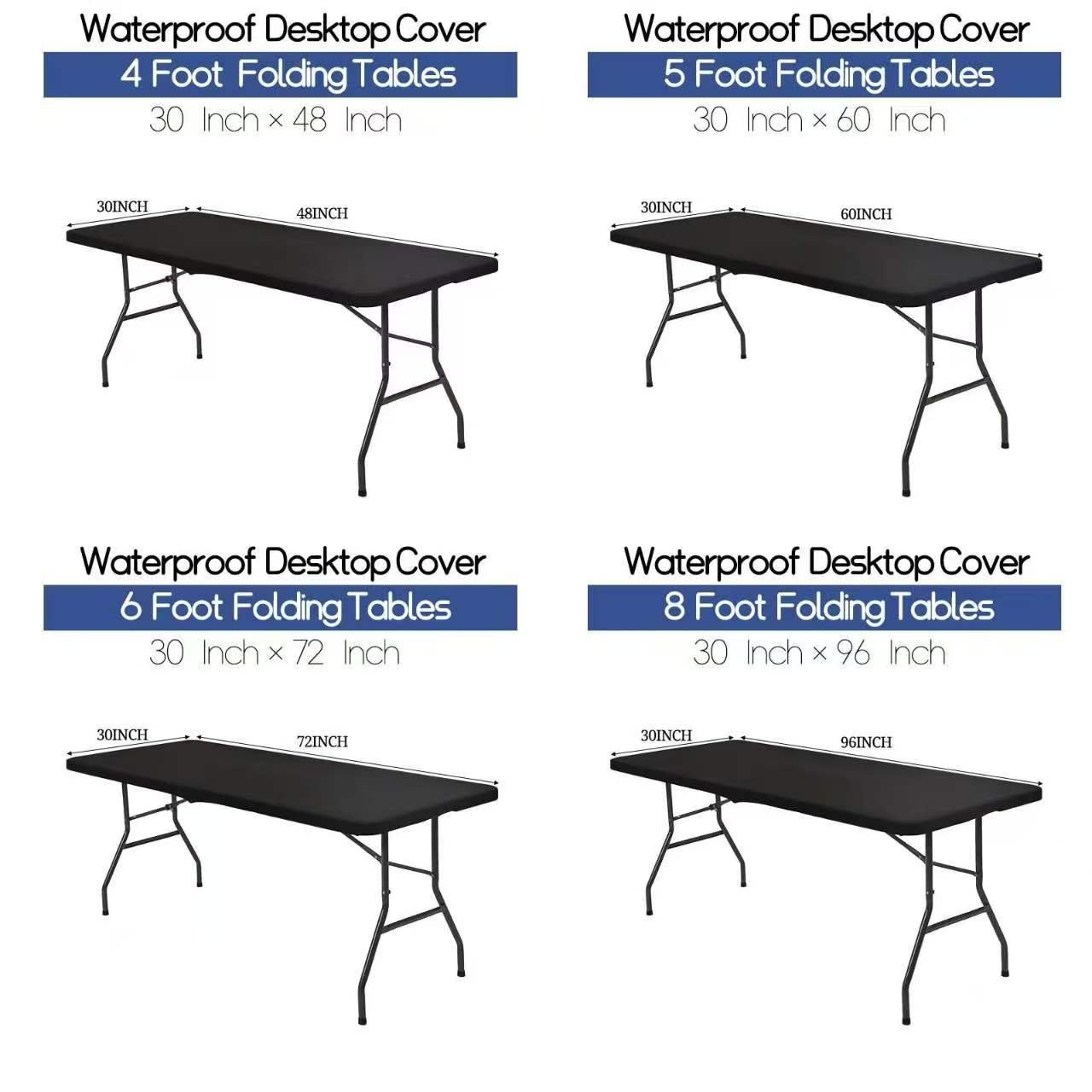 🥳2026 HOT SALE🥳💞50K+ SOLD! 🏠✨ 50% OFF! Stretch Fabric Table Cover – Snug fit, no slipping, no wrinkles. Elastic edges hug your table – stays put indoors & outdoors. Waterproof & washable! 🍽️💪