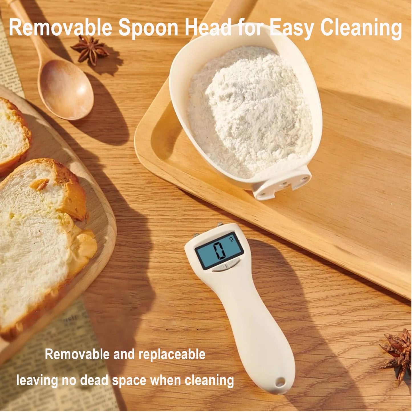 🥳2026 HOT SALE🥳💞50K+ SOLD!🥄🎂 One Smart Spoon for Everything. Measures Solids, Liquids, Powders – From Cooking to Pet Care. 🐕⚖️