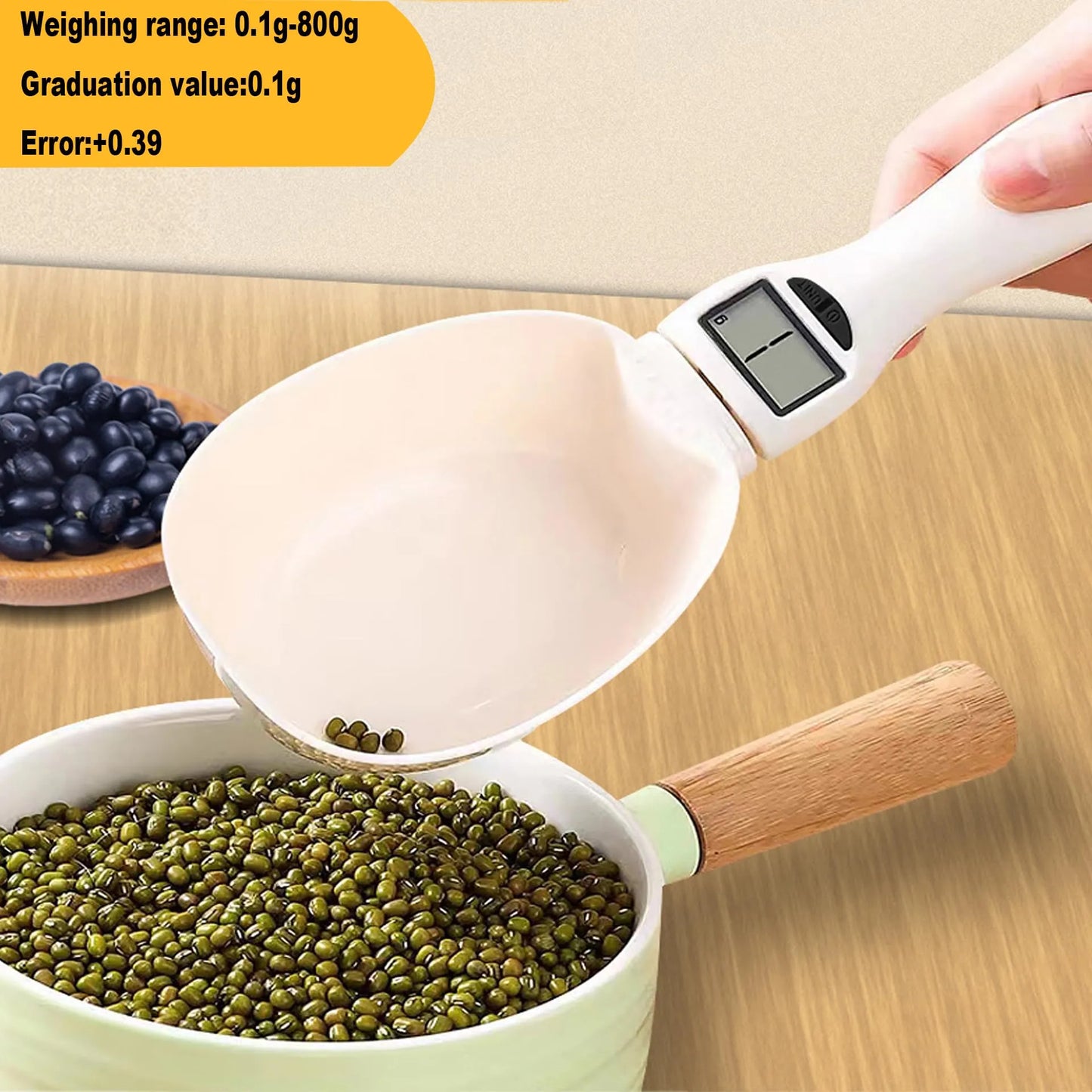 🥳2026 HOT SALE🥳💞50K+ SOLD!🥄🎂 One Smart Spoon for Everything. Measures Solids, Liquids, Powders – From Cooking to Pet Care. 🐕⚖️