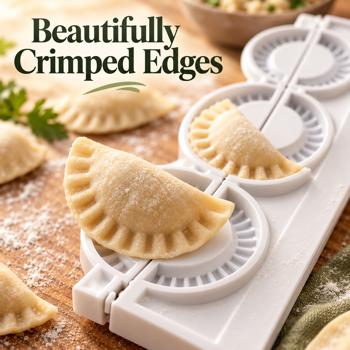 🥳2026 HOT SALE🥳💞50K+ SOLD! 🥟✨ 50% OFF! Dumpling Maker Mold – press & seal perfect dumplings in seconds! No mess, no leaking edges – easy DIY fun for family meals! 🏠💪