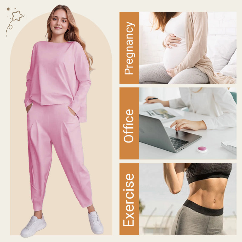 🥳2026 HOT SALE🥳💞50K+ SOLD!👵🌸 50% OFF! 2-Piece Top & Pants Set – Wrinkle-free, breathable & soft. Easy pull-on, no ironing. Perfect for daily comfort & travel. Your new favourite. 🛡️✨
