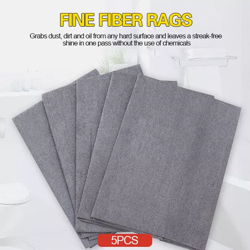 🥳2026 HOT SALE🥳💞50K+ SOLD! 💦🧽 50% OFF! Thickened Magic Cleaning Cloth – no lint, no streaks, no chemicals. Just wet, wipe & reuse. Lasts for years! ✨✅