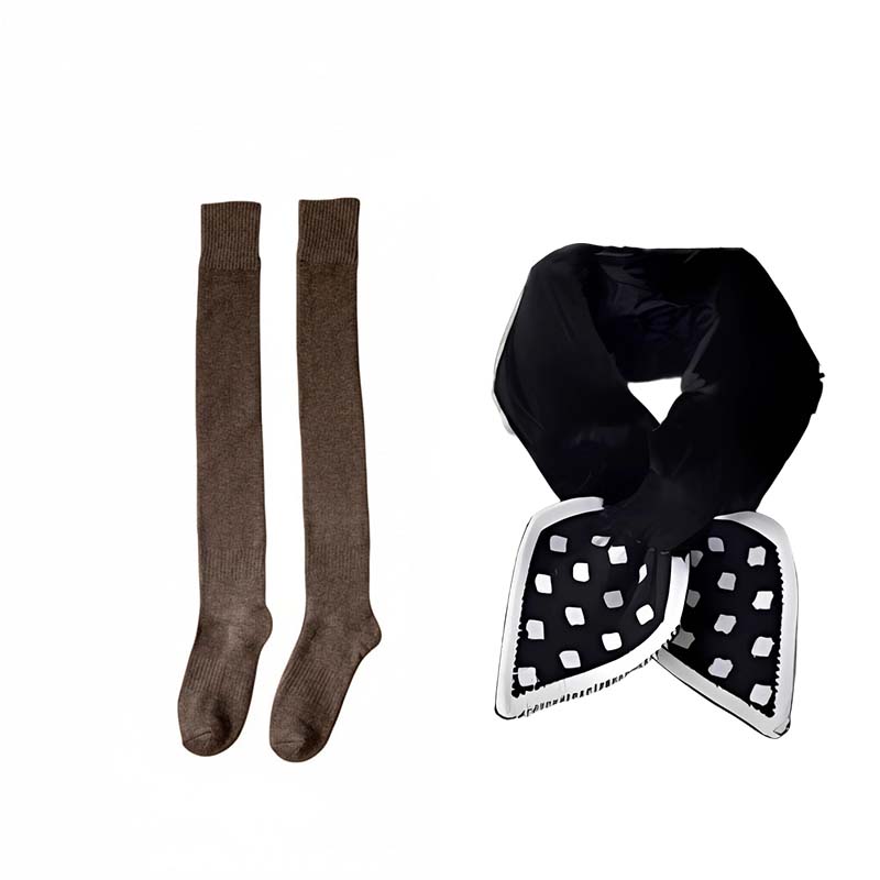 🔥🥳2026 HOT SALE🥳💞50K+ SOLD!🧦🤝✨ Classic Elegance, Effortless Wear | Soft & Stretchy Thigh High Socks❤️🔥🧦