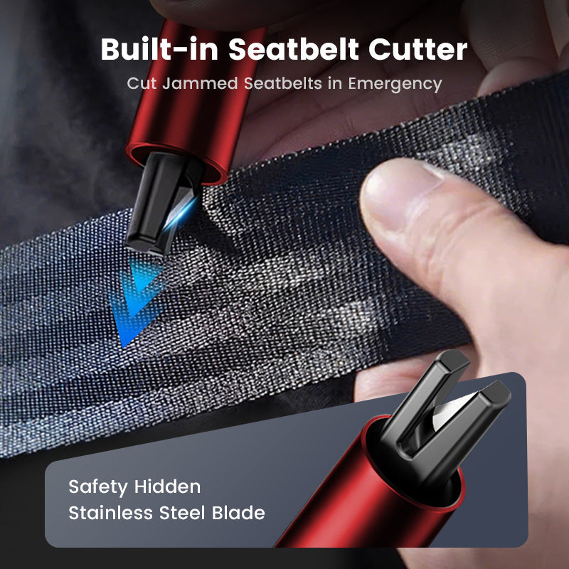 🥳2026 HOT SALE🥳💞50K+ SOLD!🔑🛡️ Be Prepared, Stay Protected. Your Essential Mini Car Escape Tool – A Guardian for You & Family. 🚨💥