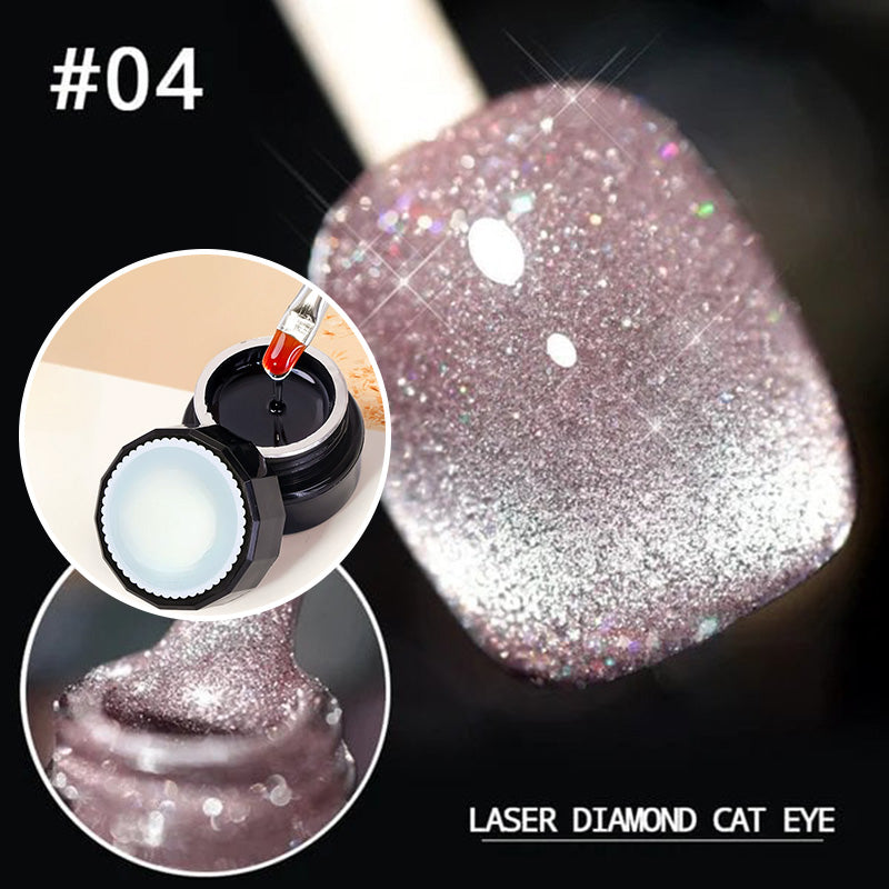 🥳2026 HOT SALE🥳💞50K+ SOLD!⏳💅LAST DAY HOT SALE 50% OFF💎Laser Diamond Cat Eye Nail Polish🌸✨