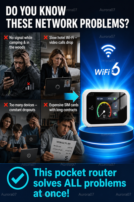 🥳2026 HOT SALE🥳💞50K+ SOLD!📶🌐 50% OFF! Mobile Hotspot – Portable WiFi, full coverage anywhere. No contract, no setup. Stay connected on the go! 📱✨You must provide your own card