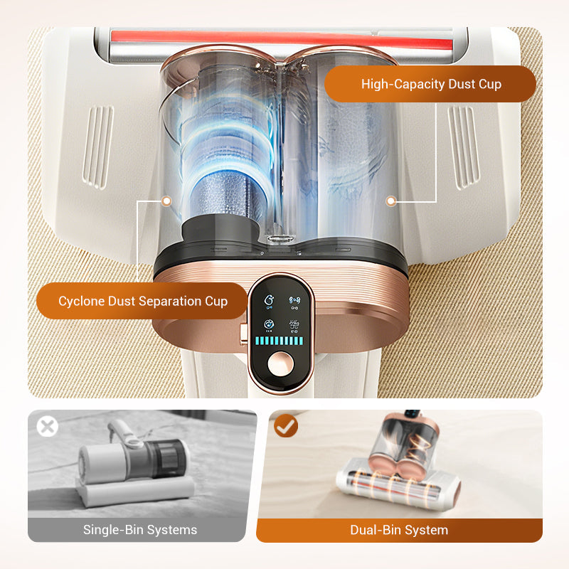 🥳2026 HOT SALE🥳💞50K+ SOLD! 🛏️💨 50% OFF! Mattress Vacuum Cleaner for Dust Mites – deep clean & remove mites, keep your bed fresh. Powerful suction! 🛡️✅