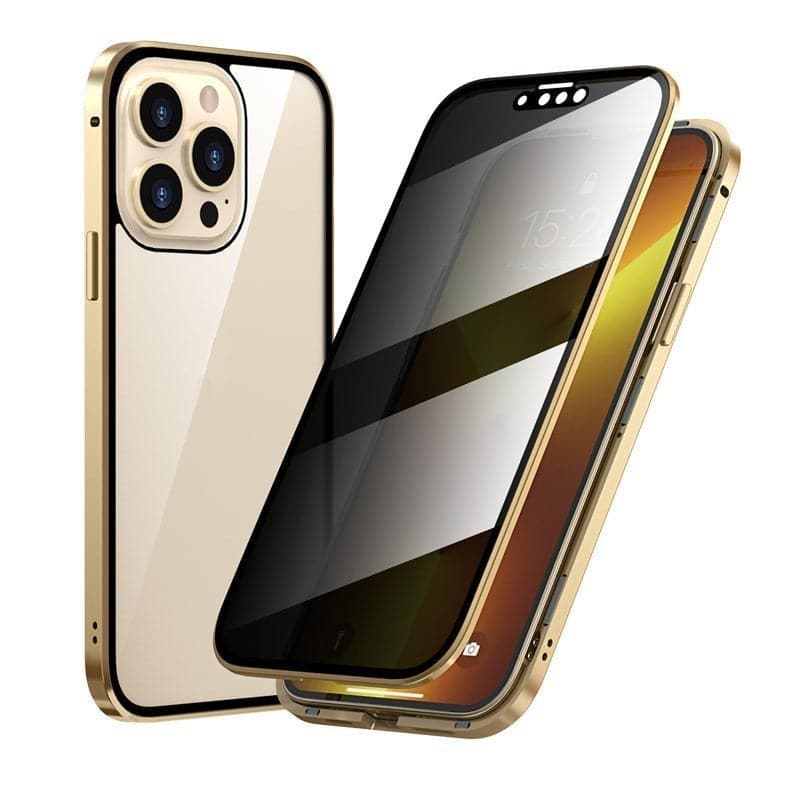 🥳2026 HOT SALE🥳💞50K+ SOLD!💥📱⚙️ Triple Guard for Your iPhone. Metal Frame + Privacy Screen + MagSafe – NOW 50% OFF! 📱💎