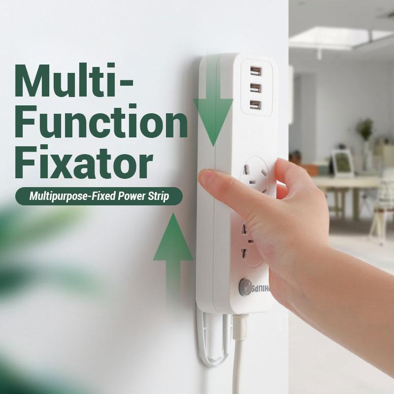 🥳2026 HOT SALE🥳💞50K+ SOLD! 🔌🪝 50% OFF! Self Adhesive Desktop Socket Fixer – 5-pack, no drilling, no wall damage. Strong adhesive holds power strips, routers & remotes – tidy cables, safe home! From £6.99! 🏠✨