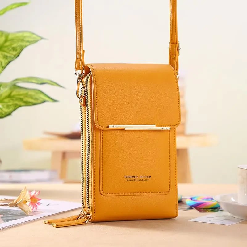 🥳2026 HOT SALE🥳💞50K+ SOLD! 👛📱 ONLY £9.99! Women‘s Touchscreen Crossbody Phone Wallet – Answer calls & text without opening. Fits phones up to 6.5″, water‑resistant & lightweight – hands‑free summer style! 🌸✨
