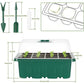 🥳2026 HOT SALE🥳💞50K+ SOLD! 🎉🌱 50% OFF! Seed Starter Trays with Grow Light – adjustable humidity, clear view & ventilation. Grow strong seedlings faster! 🛡️✅