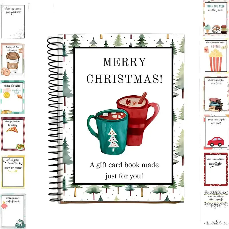 🥳2026 HOT SALE🥳💞50K+ SOLD! 🎅💌 50% OFF! Christmas Gift Card Holder Book – 12 pages of surprises, mix gift cards with photos & heartfelt messages. From £6.99 – a keepsake they’ll treasure! ❤️🎄