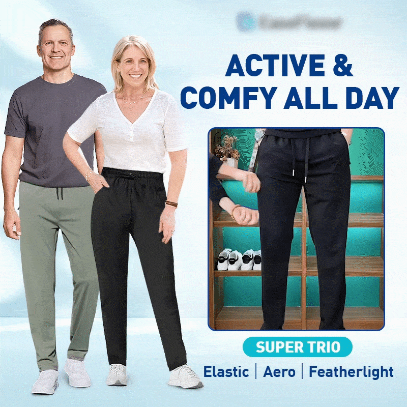 🥳2026 HOT SALE🥳💞50K+ SOLD!🔥🧊 50% OFF! Ultra Stretch Quick-Drying Pants – Stays 5℃ cooler, moisture-wicking. 2 deep front pockets, easy reach. Ideal for walks, gardening or lounging. 🌿👴