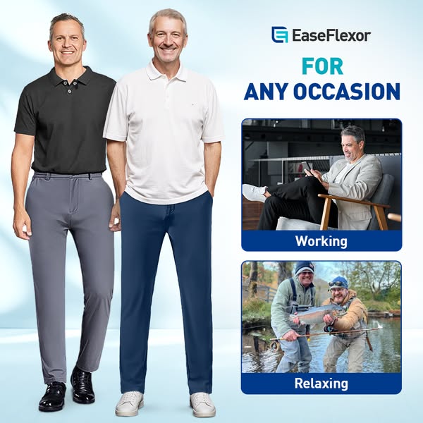 🥳2026 HOT SALE🥳💞50K+ SOLD!🔥🧊 50% OFF! Ultra Stretch Quick-Drying Pants – Stays 5℃ cooler, moisture-wicking. 2 deep front pockets, easy reach. Ideal for walks, gardening or lounging. 🌿👴