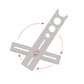🥳2026 HOT SALE🥳💞50K+ SOLD! 📐⚡ 50% OFF! Tile Angle Measuring Ruler – Multi-directional adjustment, one‑click positioning. Premium stainless steel – rust‑proof, anti‑fall & durable. Ideal for tile & wood cutting! 🛠️✨