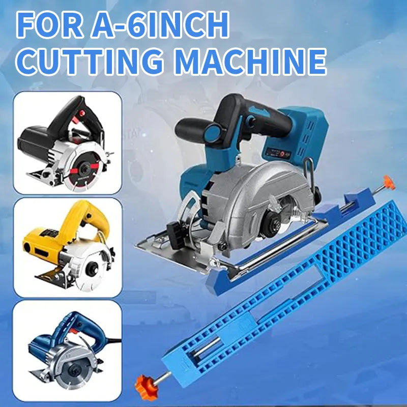 🥳2026 HOT SALE🥳💞50K+ SOLD!📐⚡ 50% OFF! Precision Cutting Guide Rail – Two‑way locking design keeps cuts stable & straight. Fits 4‑6″ tools – no drilling, easy install! 🛠️✨
