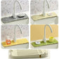 🥳2026 HOT SALE🥳💞50K+ SOLD! 💦🚰 Faucet Splash Guard & Draining Mat – stops water splashing on countertops. 5° slope drains instantly, keeps sink area dry & mould-free. Fits most faucets! 🧼✅