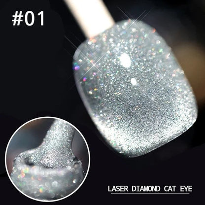 🥳2026 HOT SALE🥳💞50K+ SOLD!⏳💅LAST DAY HOT SALE 50% OFF💎Laser Diamond Cat Eye Nail Polish🌸✨